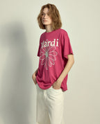 Tshirt FLOWERMARDI Pink Ivory