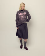Tshirt Long Sleeve FLOWERMARDI Brown Pink