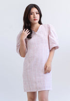 [MADE] Tweed Dress Pink