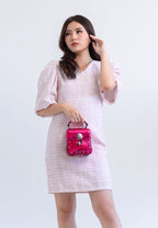 [MADE] Tweed Dress Pink