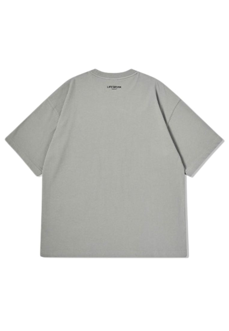 Silver Figure T-Shirt Light Grey