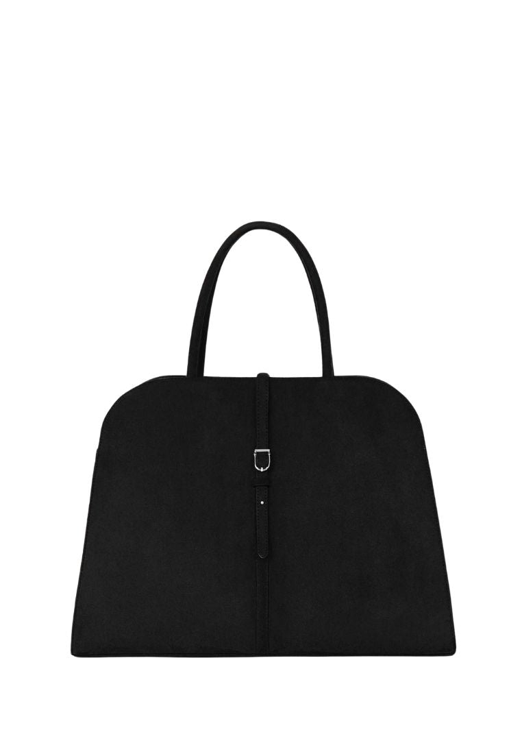 Blanc Large Suede Black
