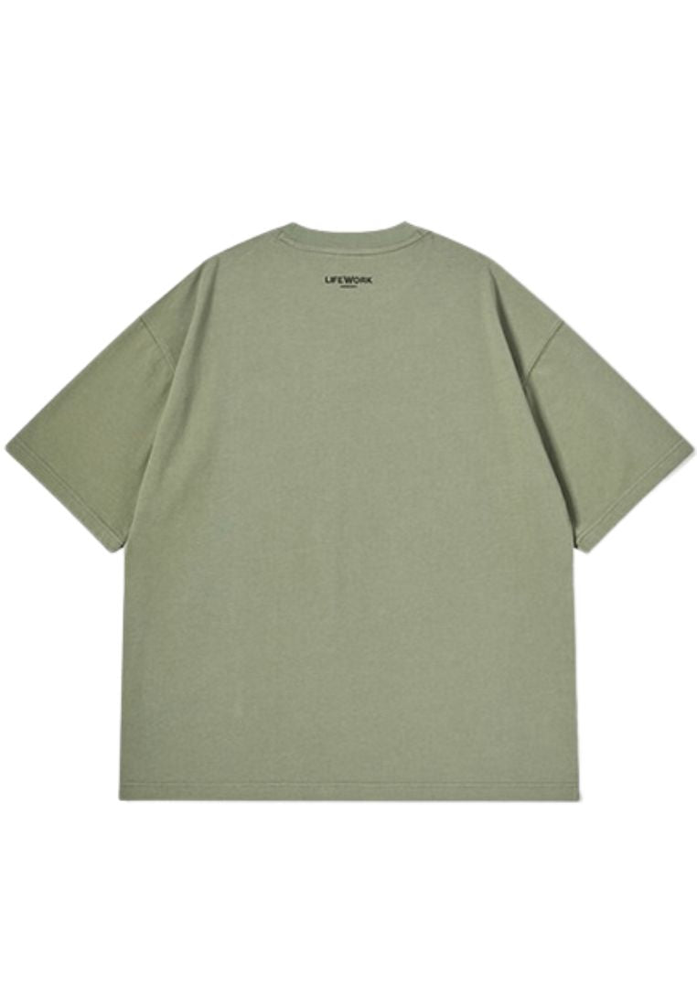 Silver Figure T-Shirt Light Khaki