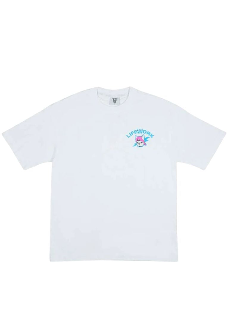Back Thunder T-Shirt White