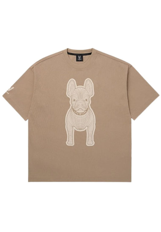 Silket Radog Short Sleeve T-Shirt Dark Beige