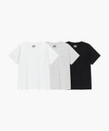 W 3PACK CIRCLE LOGO TEE mix