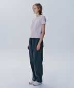 W CLASSIC LOGO RINGER TEE light purple