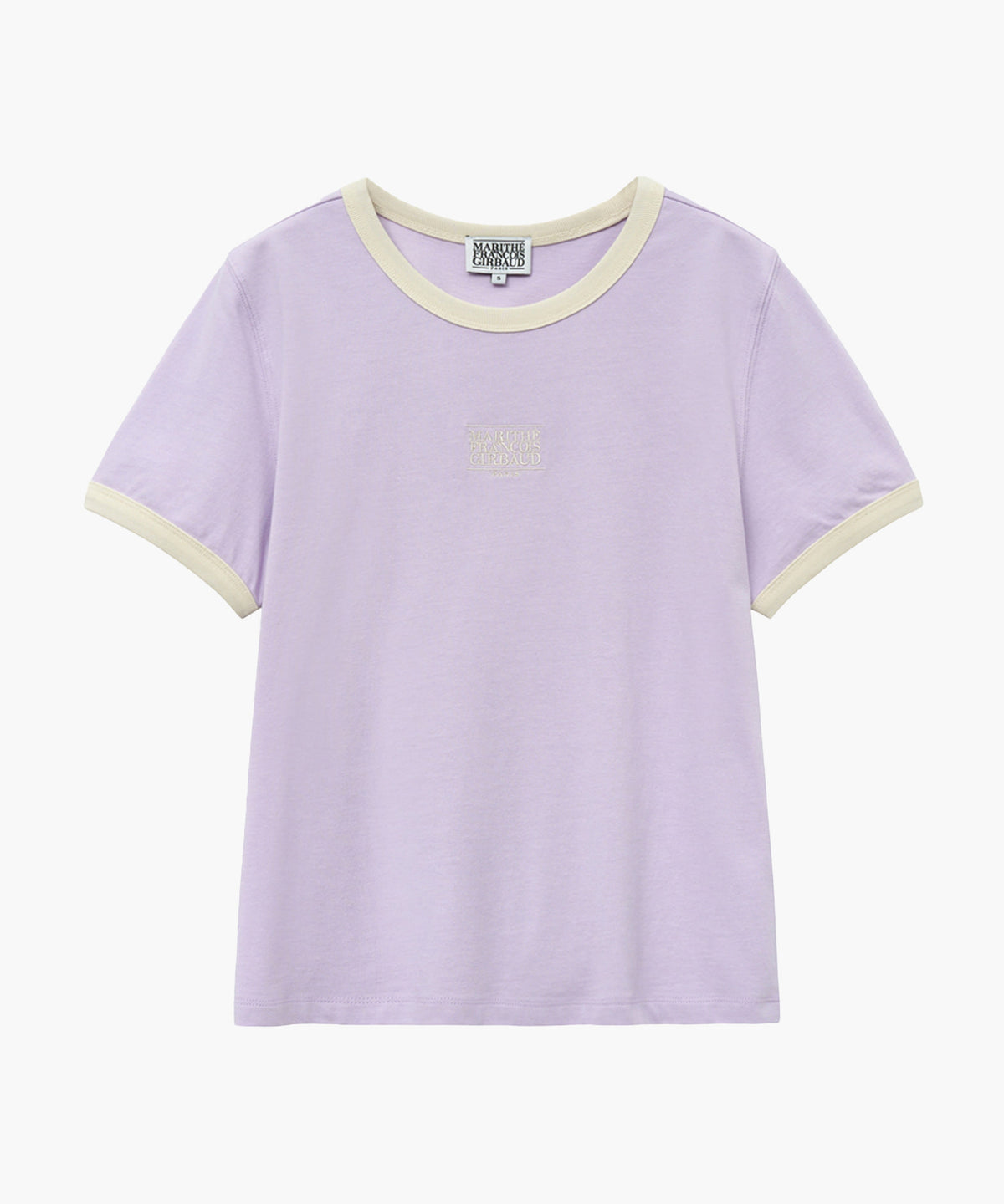 W CLASSIC LOGO RINGER TEE light purple