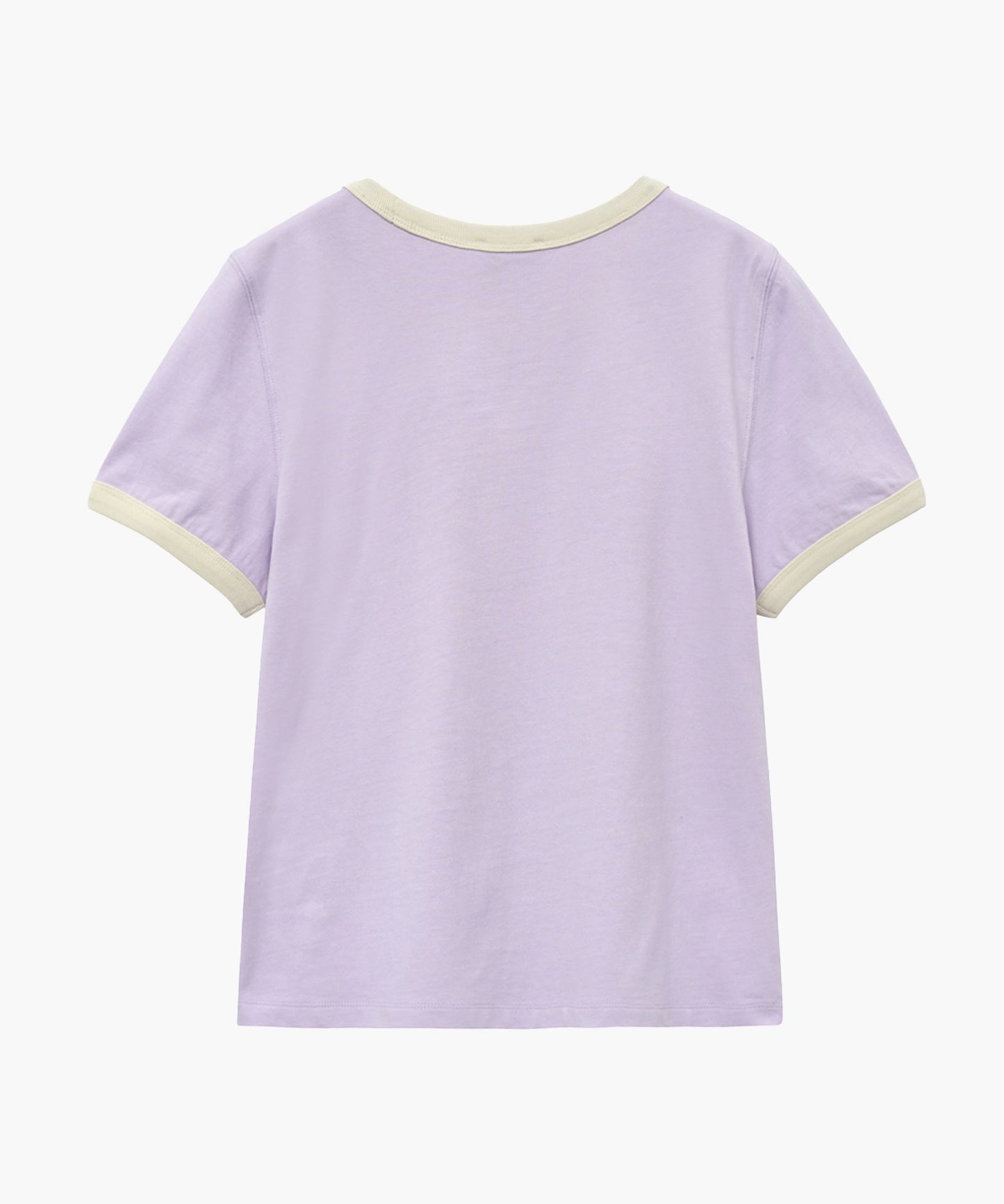 W CLASSIC LOGO RINGER TEE light purple
