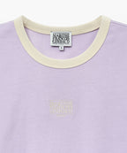 W CLASSIC LOGO RINGER TEE light purple