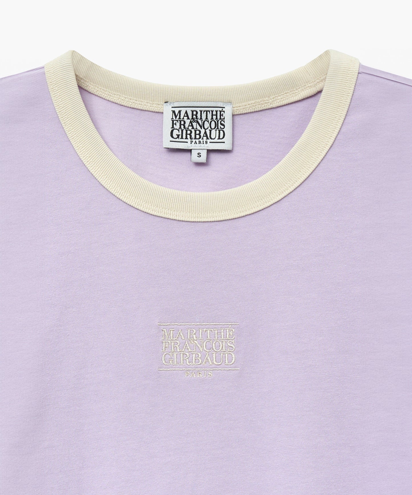 W CLASSIC LOGO RINGER TEE light purple