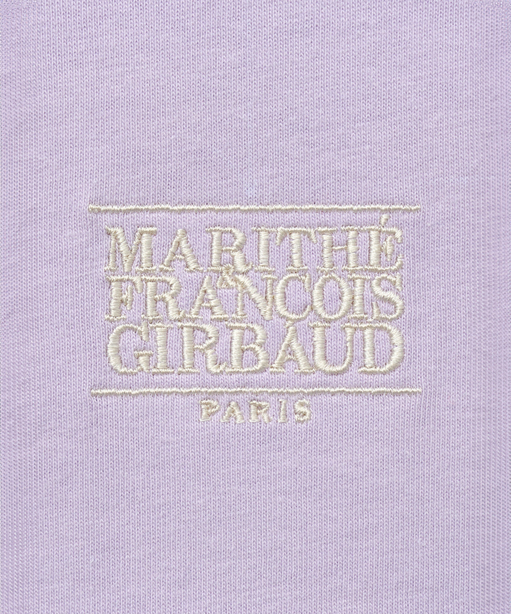 W CLASSIC LOGO RINGER TEE light purple