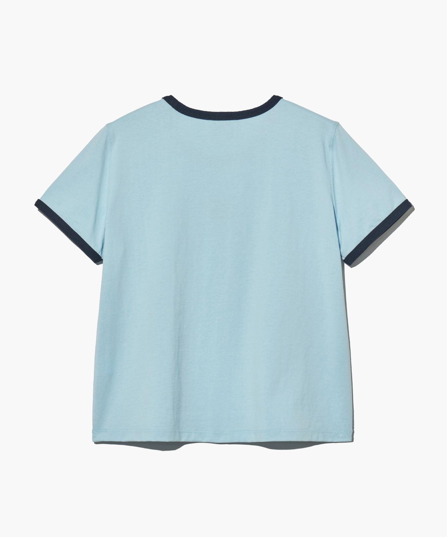 W CLASSIC LOGO RINGER TEE sky blue