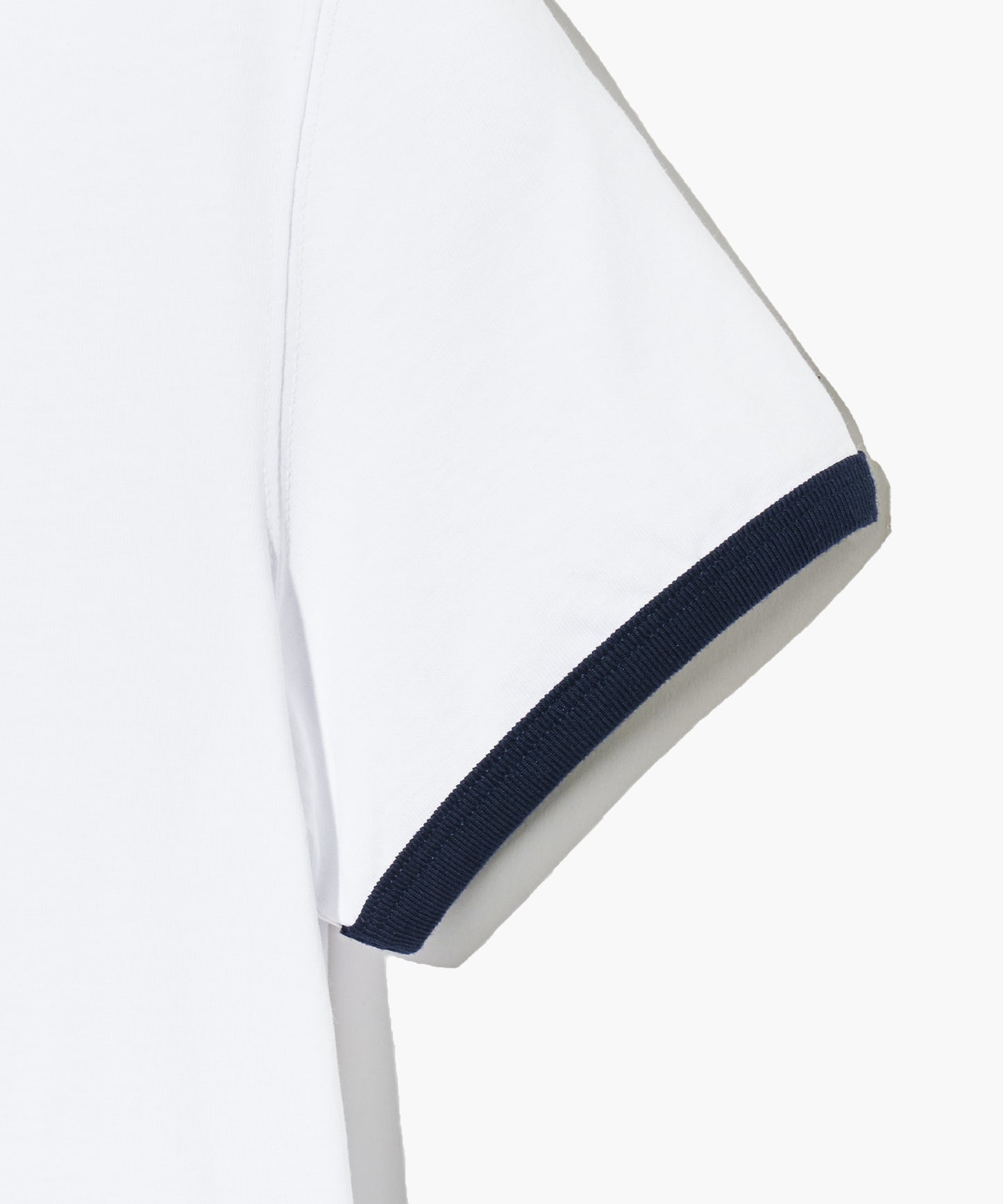 W CLASSIC LOGO RINGER TEE white