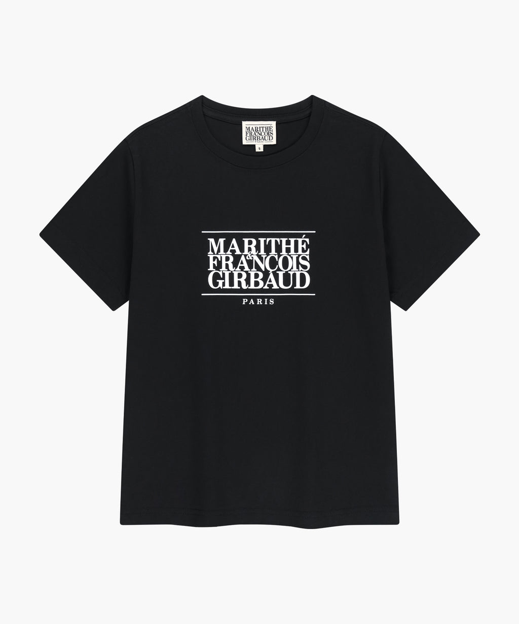 W CLASSIC LOGO TEE black