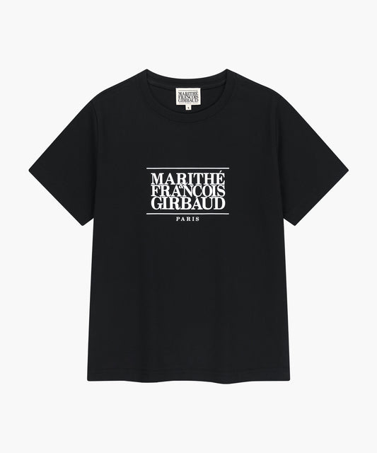 W CLASSIC LOGO TEE black