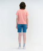 W CLASSIC LOGO TEE coral pink