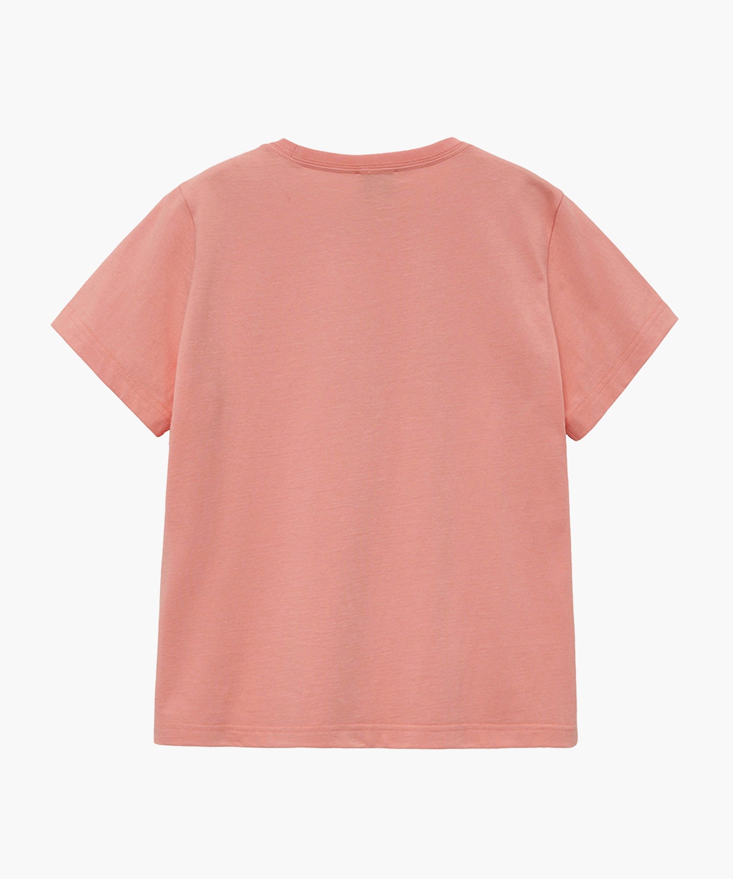 W CLASSIC LOGO TEE coral pink