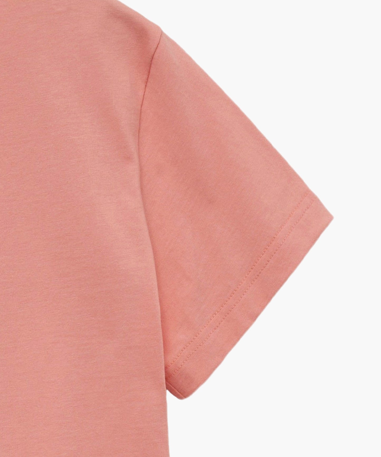 W CLASSIC LOGO TEE coral pink