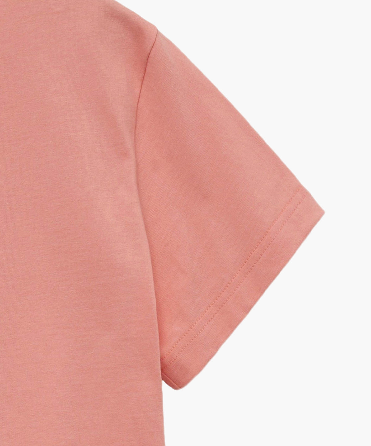W CLASSIC LOGO TEE coral pink