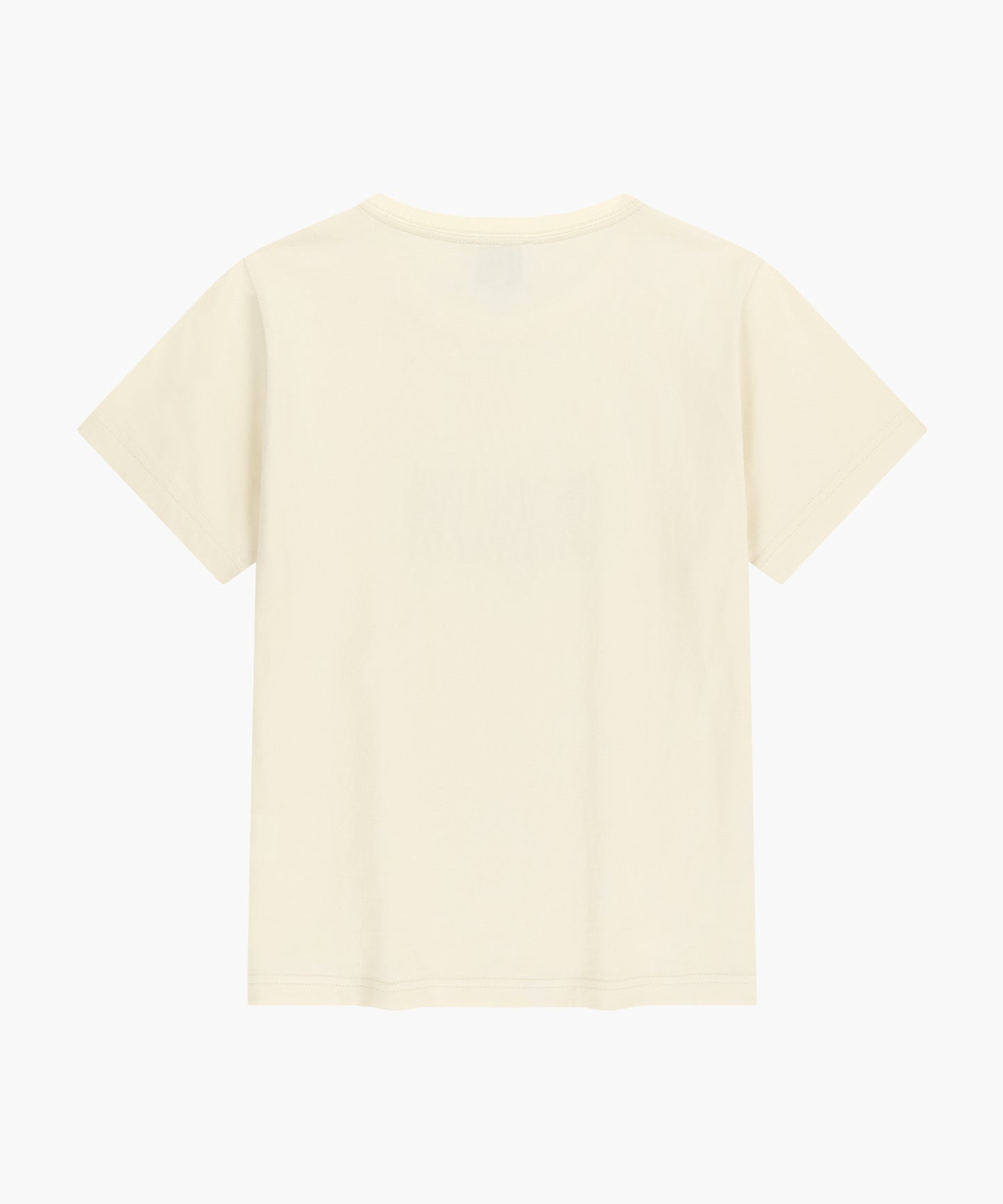 W CLASSIC LOGO TEE cream / green