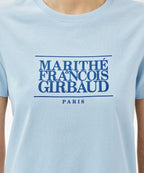 W CLASSIC LOGO TEE ice blue
