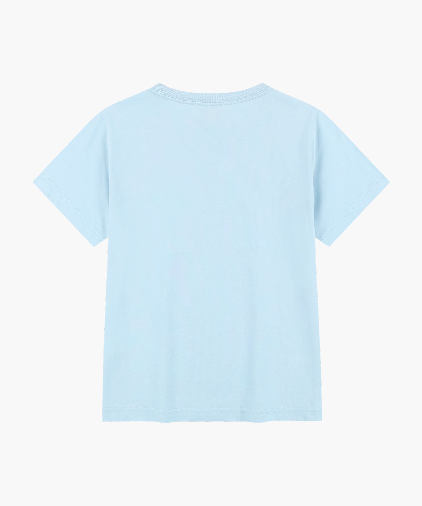 W CLASSIC LOGO TEE ice blue