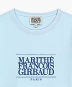 W CLASSIC LOGO TEE ice blue