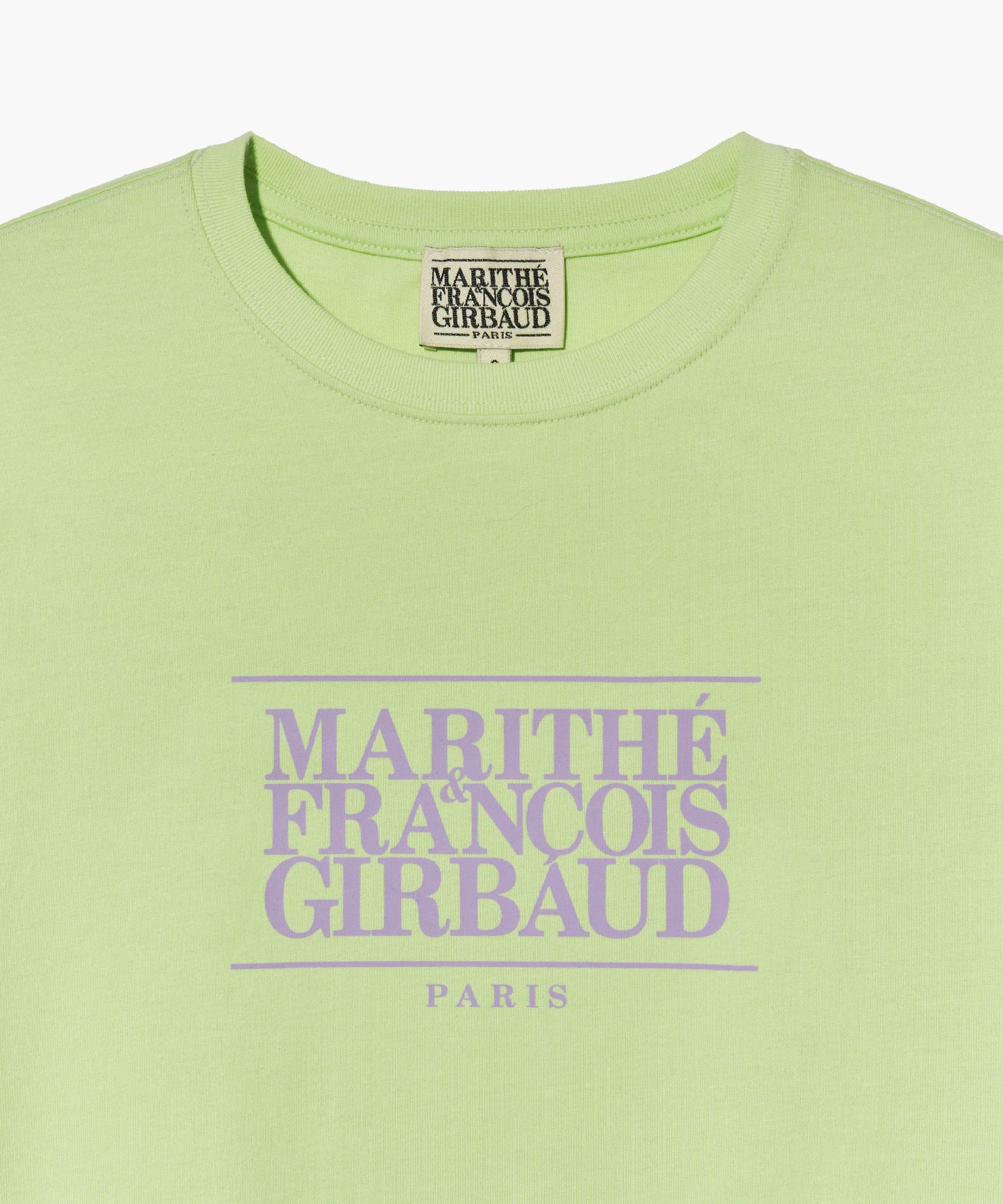 W CLASSIC LOGO TEE light green