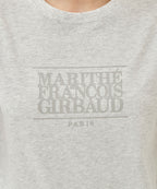 W CLASSIC LOGO TEE light heather gray