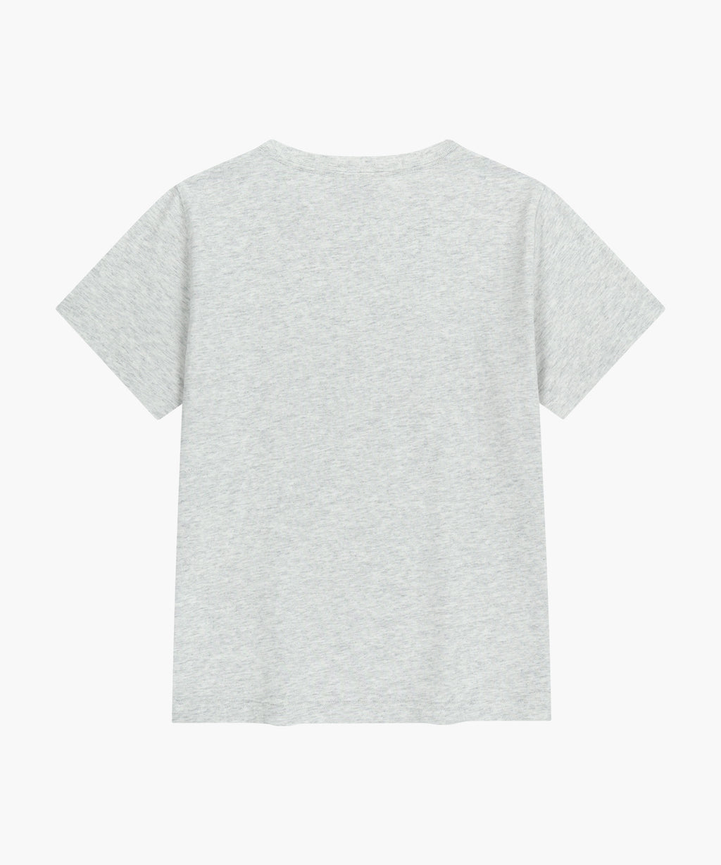 W CLASSIC LOGO TEE light heather gray