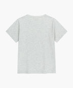 W CLASSIC LOGO TEE light heather gray