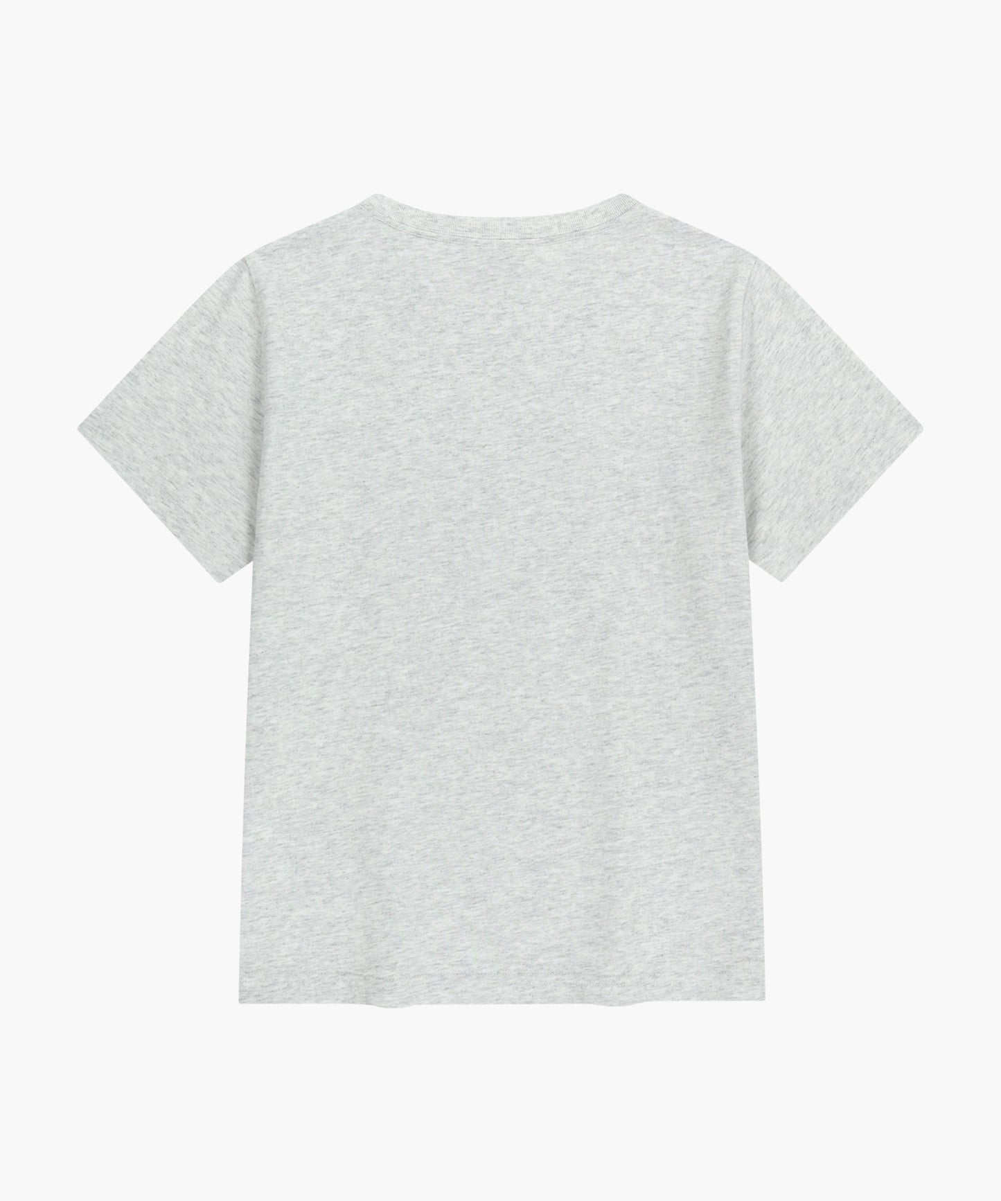 W CLASSIC LOGO TEE light heather gray