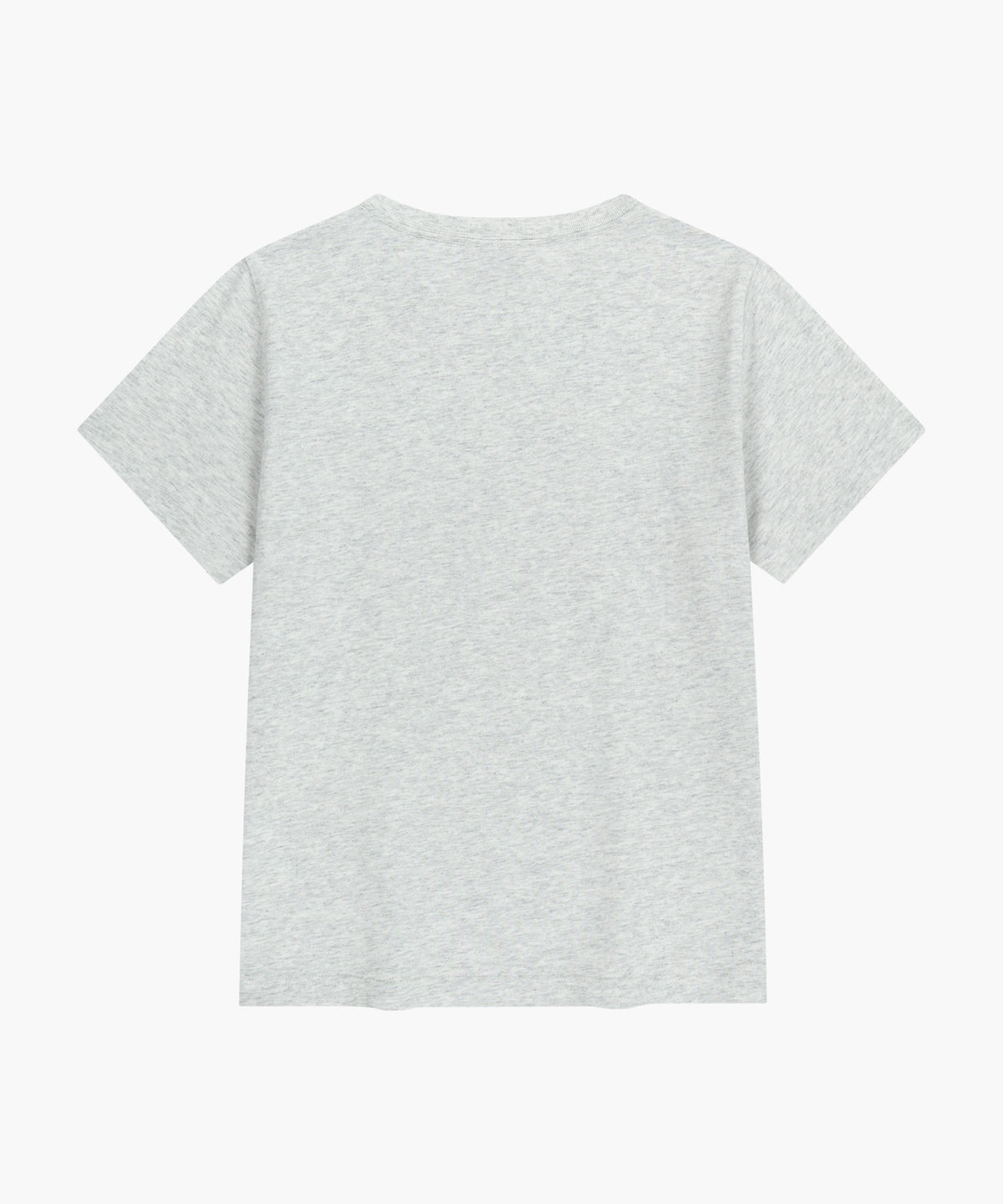 W CLASSIC LOGO TEE light heather gray
