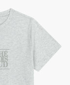 W CLASSIC LOGO TEE light heather gray