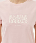 W CLASSIC LOGO TEE light pink
