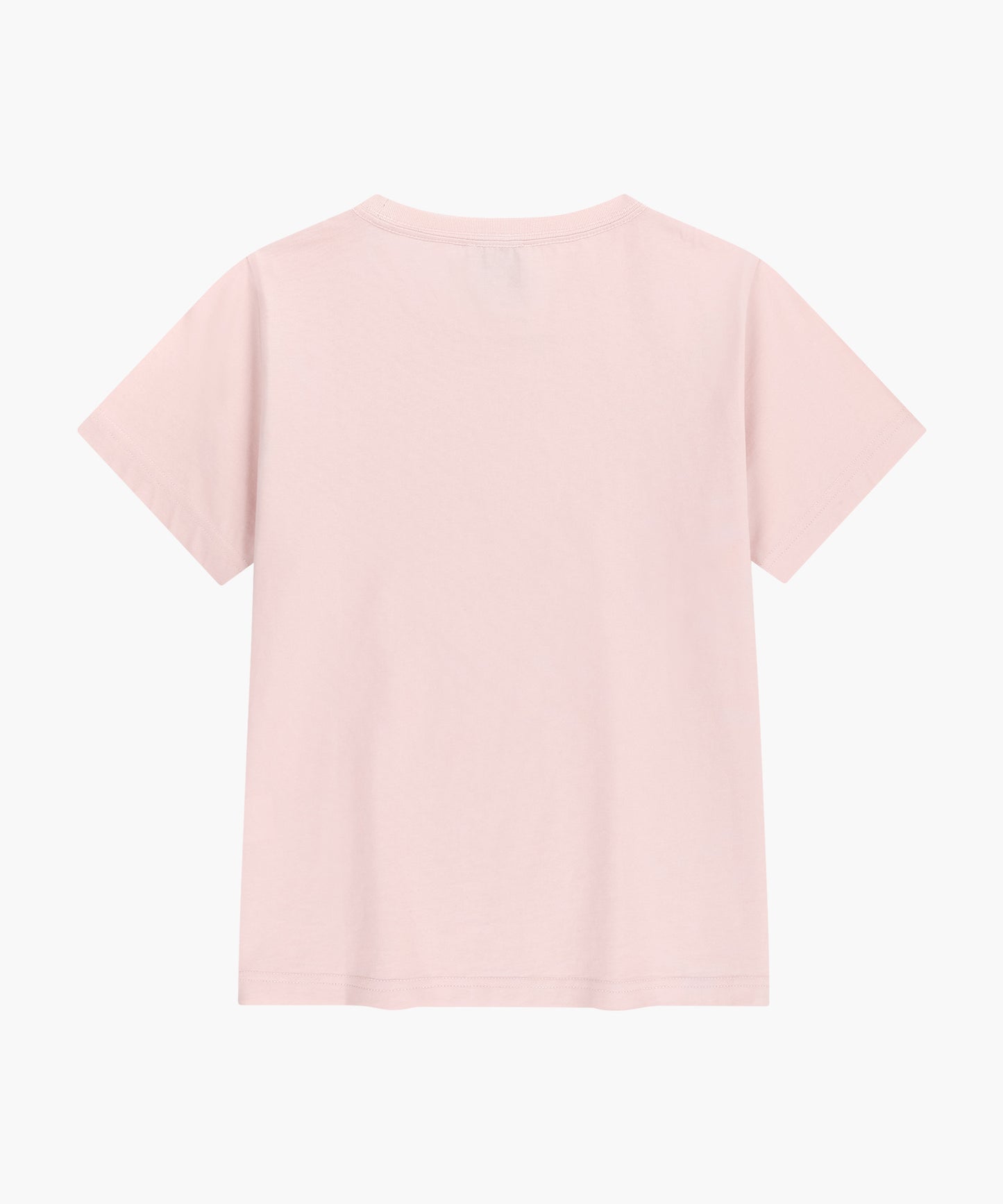 W CLASSIC LOGO TEE light pink