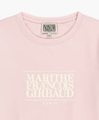 W CLASSIC LOGO TEE light pink
