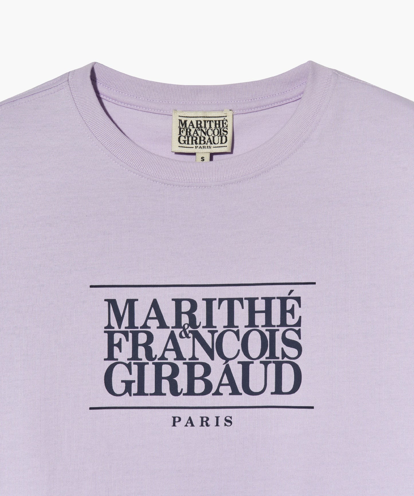 W CLASSIC LOGO TEE light purple