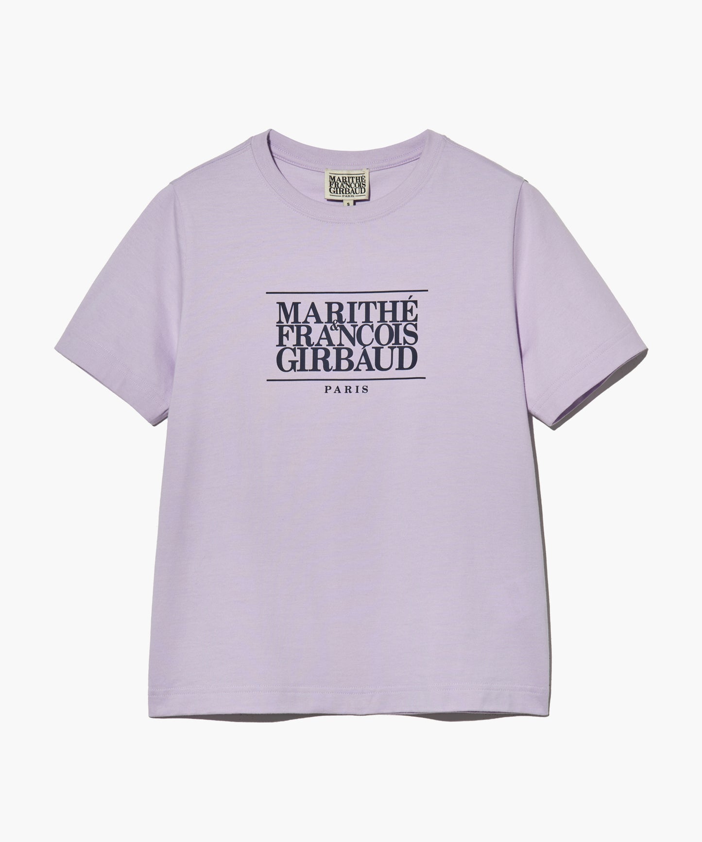 W CLASSIC LOGO TEE light purple