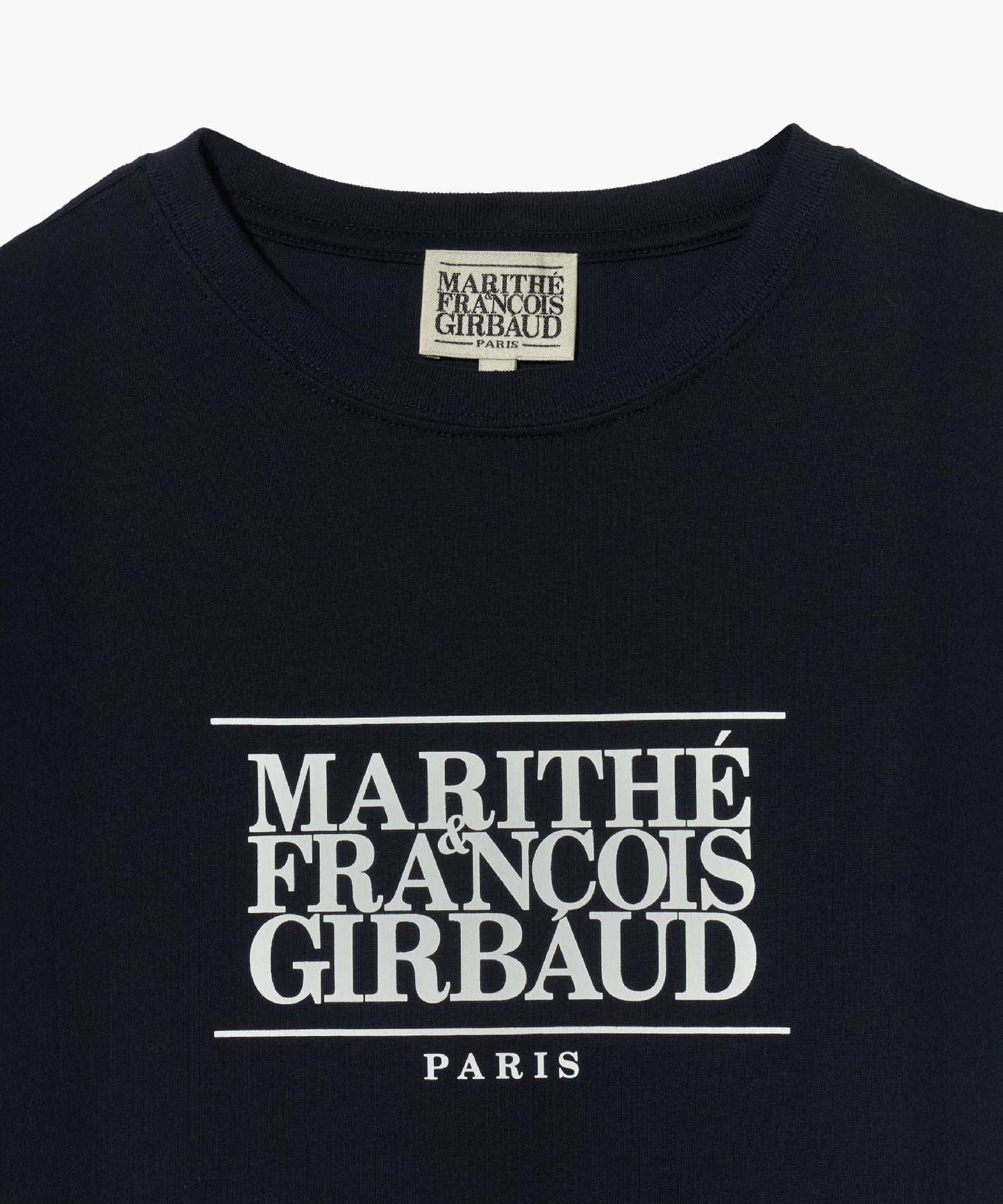 W CLASSIC LOGO TEE navy