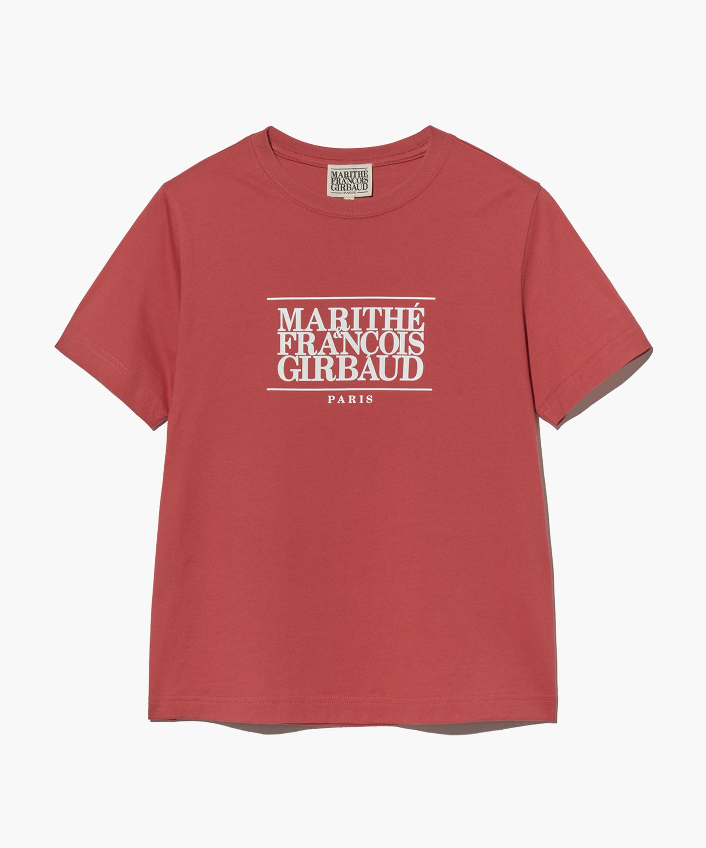 W CLASSIC LOGO TEE red
