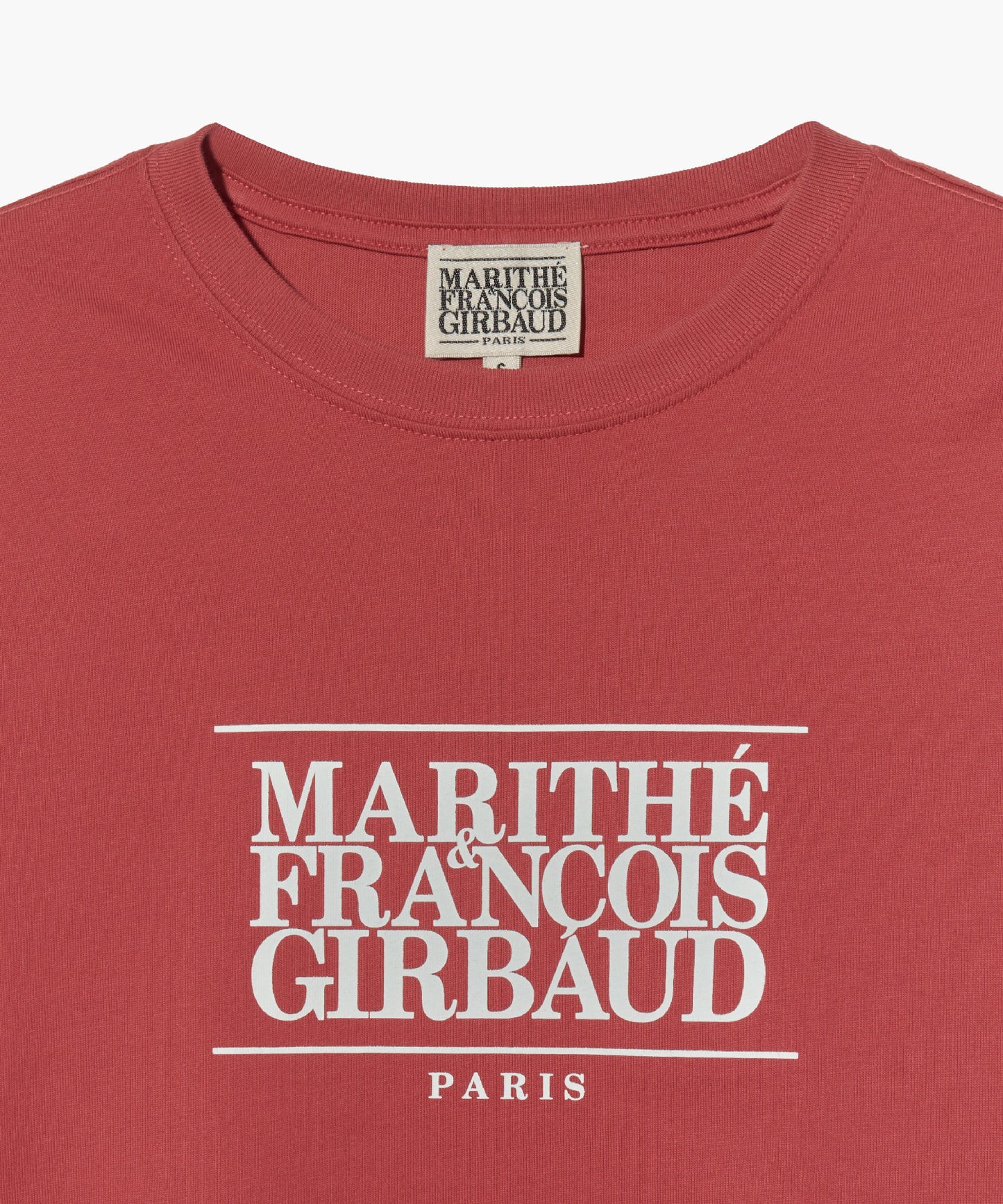 W CLASSIC LOGO TEE red