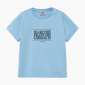 W CLASSIC LOGO TEE sky blue