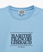 W CLASSIC LOGO TEE sky blue