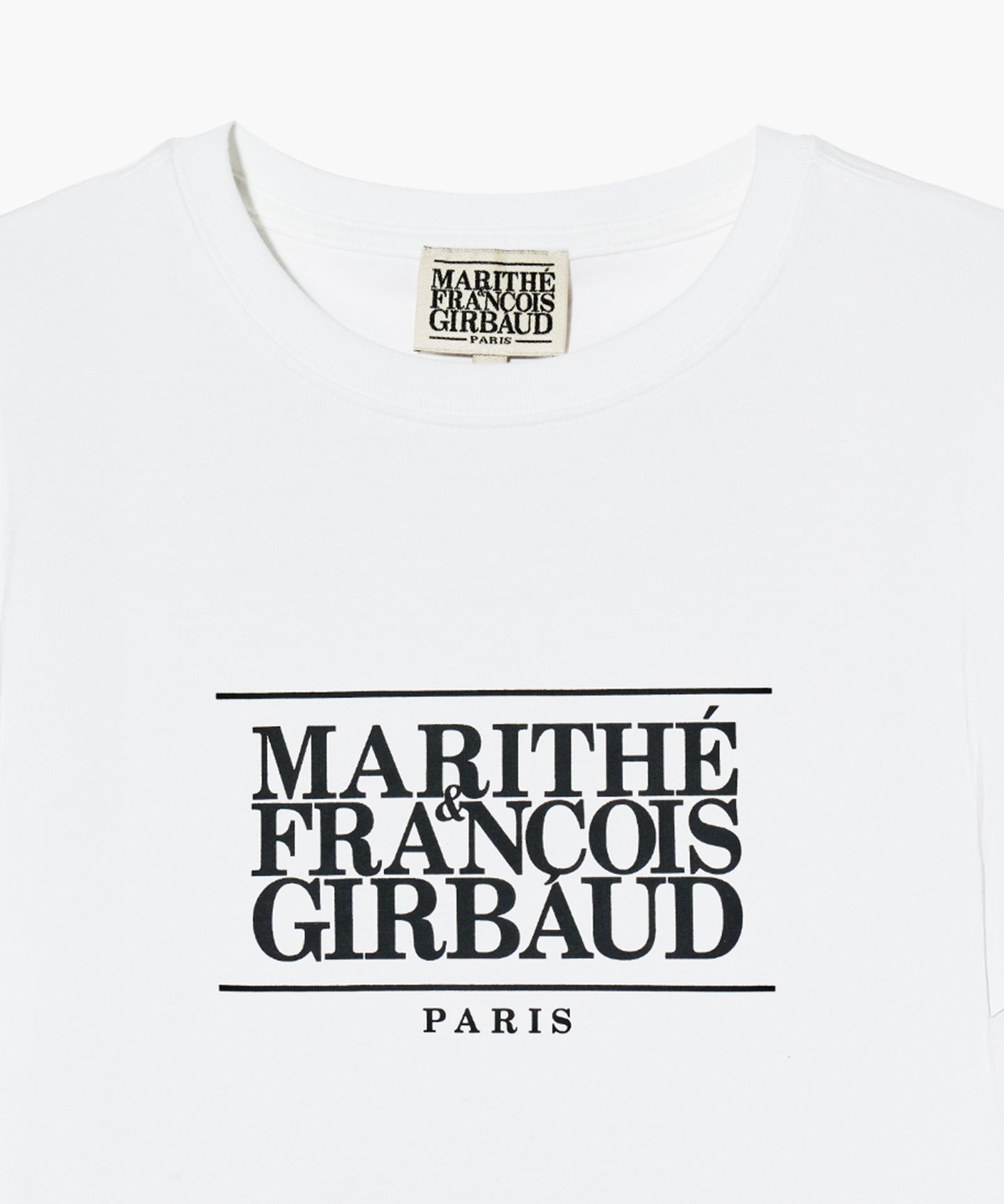 W CLASSIC LOGO TEE white