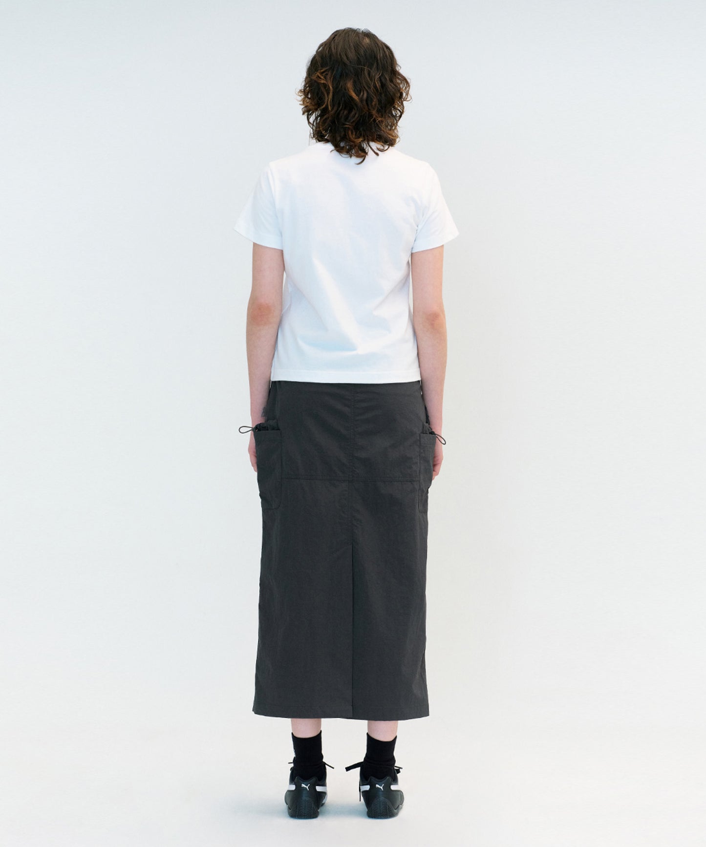 W CLASSIC LOGO TEE white