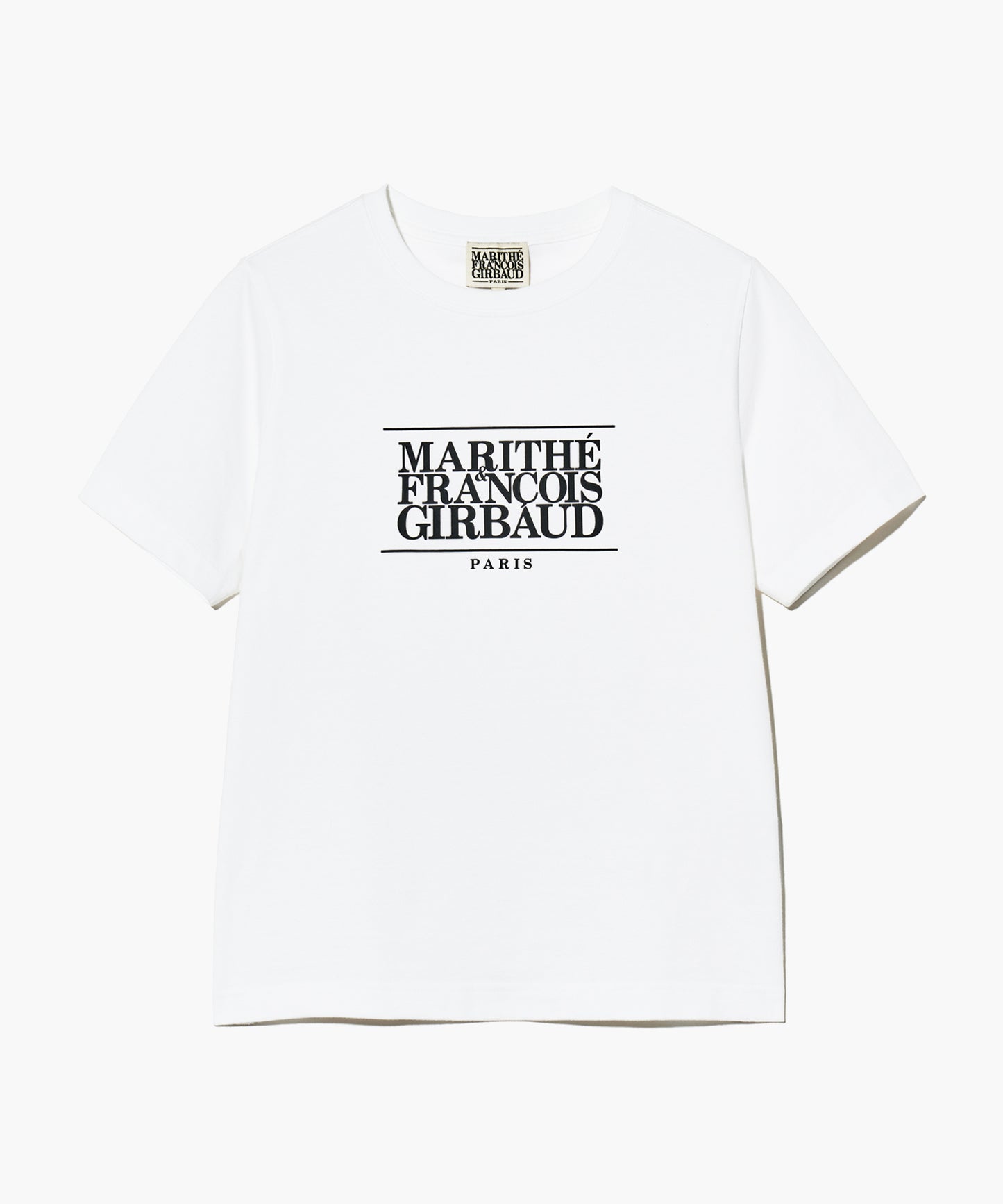 W CLASSIC LOGO TEE white