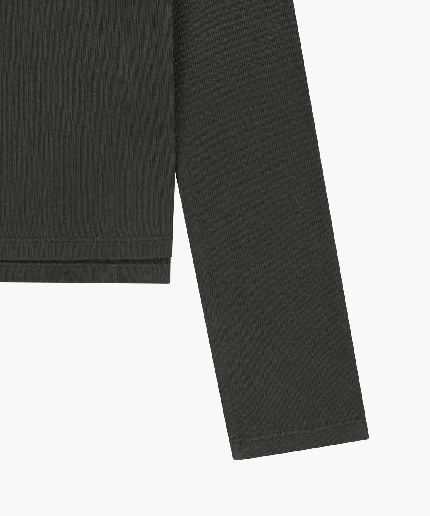 W SLEEVELESS LAYERED LONG SLEEVE TEE charcoal M