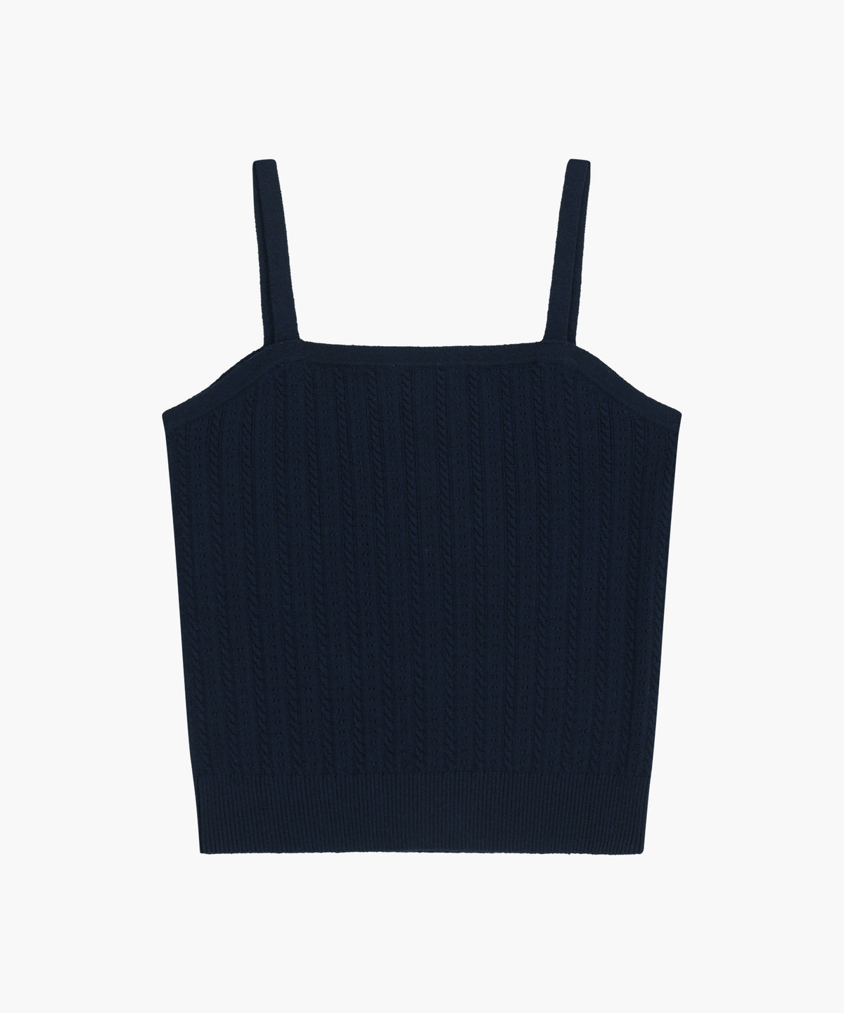 W SMALL CLASSIC LOGO HALF KNIT CARDIGAN SET UP navy